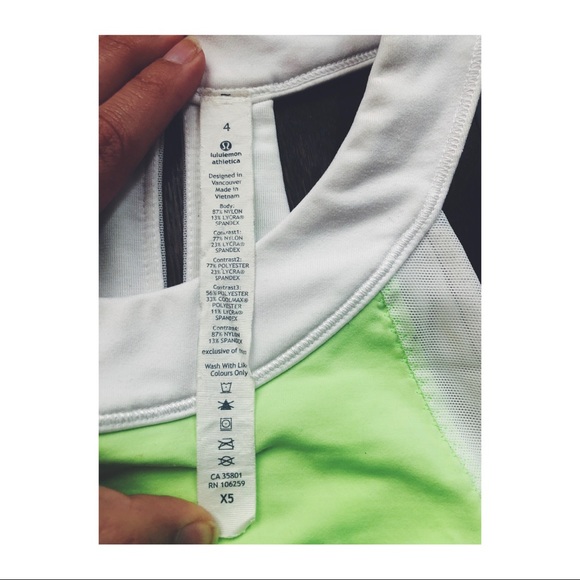 Lululemon Sport Racerback Tank - Picture 3 of 3